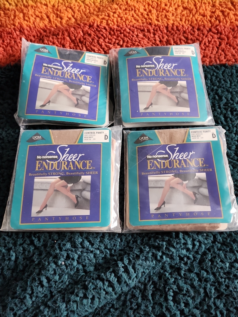Sheer Endurance Pantyhose - Control Panty (4 Pack)